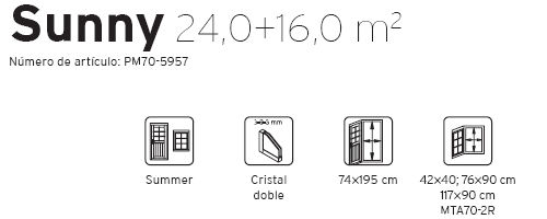 Imagen de la casa Sunny de 30 m2.